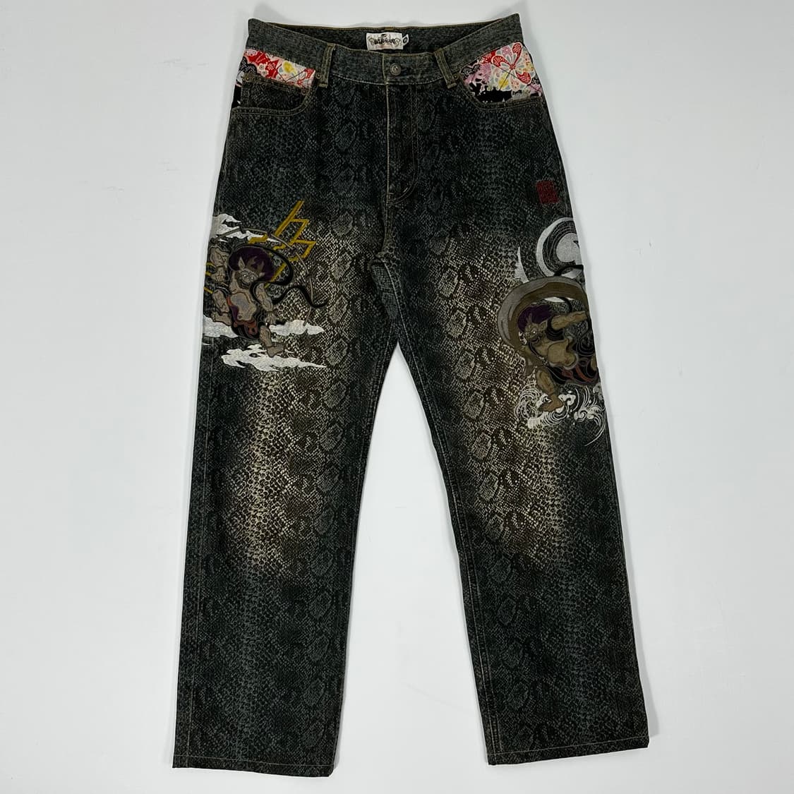 karakuri tamashii snake skin pants 상품이미지5
