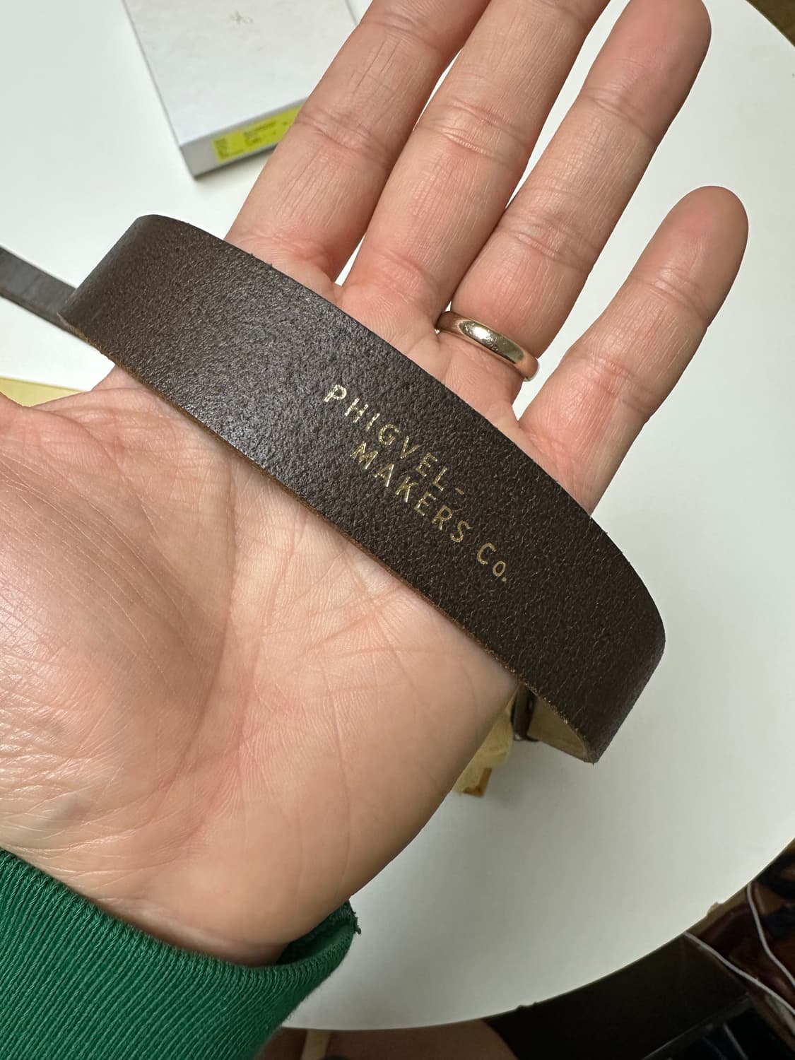 피그벨 Phigvel 히콕 브라운 벨트 2 상품이미지3