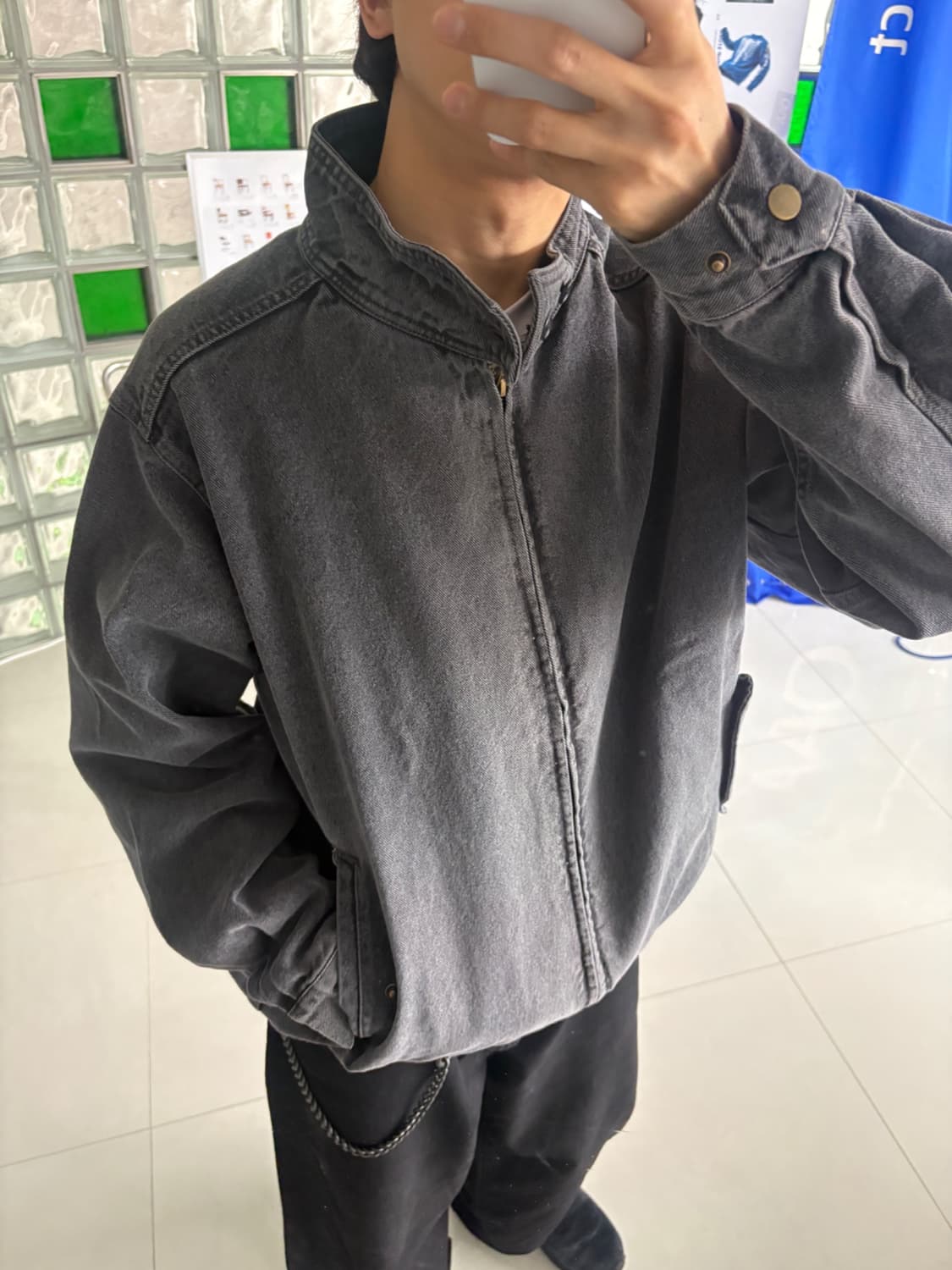 denim harrington jacket 자켓 상품이미지2