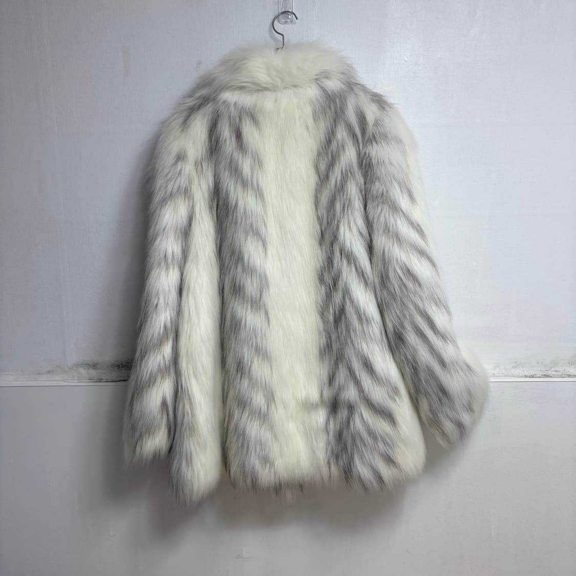 롱헤어 빈티지 에코 퍼코트 상품이미지2