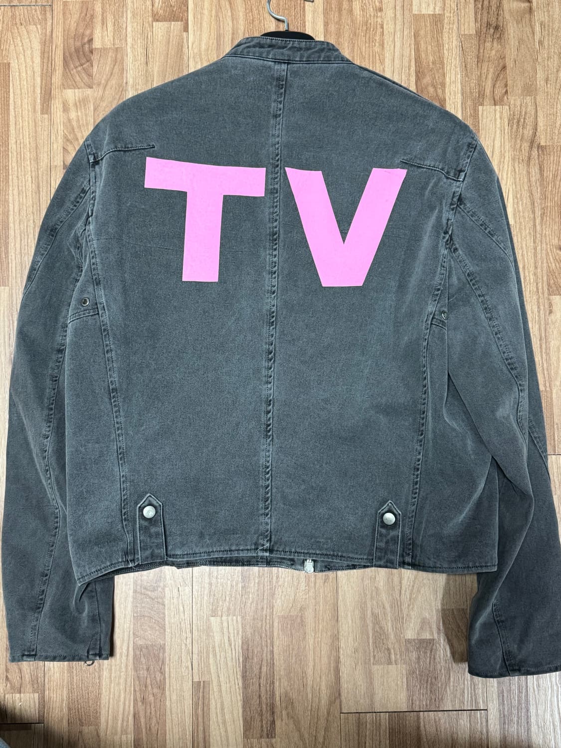 더뮤지엄비지터 피그먼트 라이더 자켓 상품이미지2