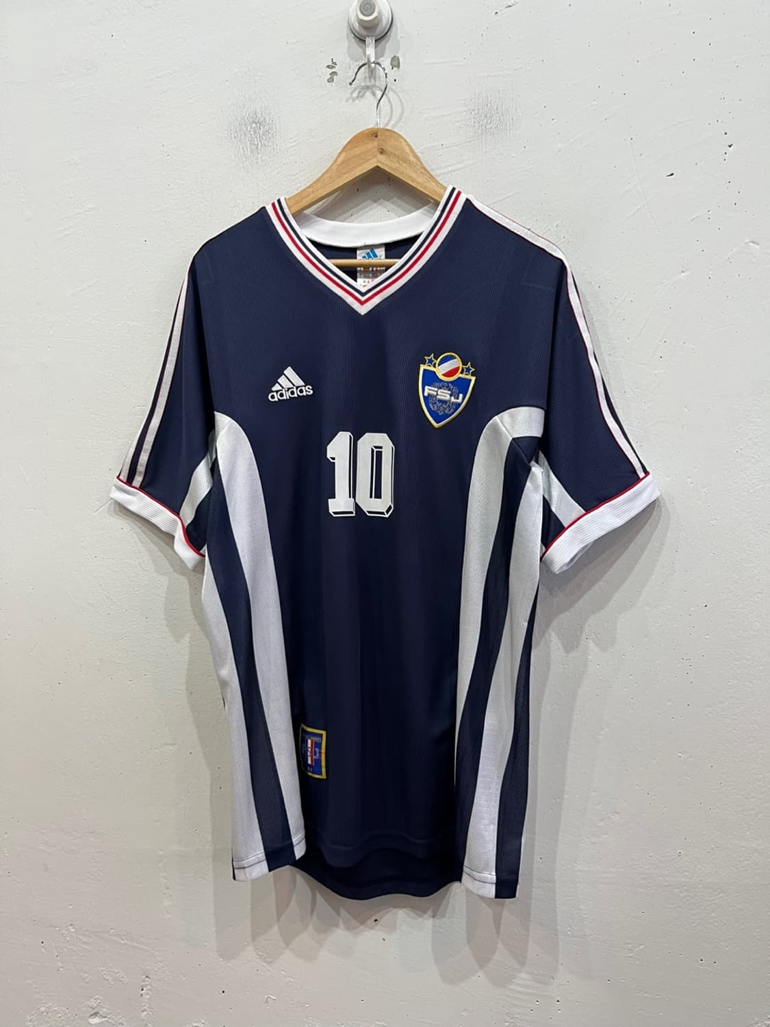 아디다스 98 유고슬라비아 유니폼 스토이코비치 Made ENGLAND 상품이미지1