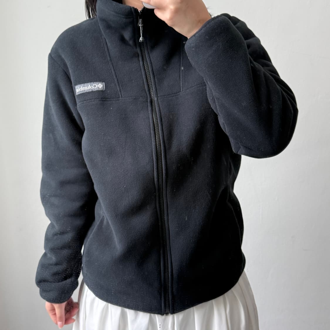 [M] 컬럼비아 블랙 플리스 상품이미지1