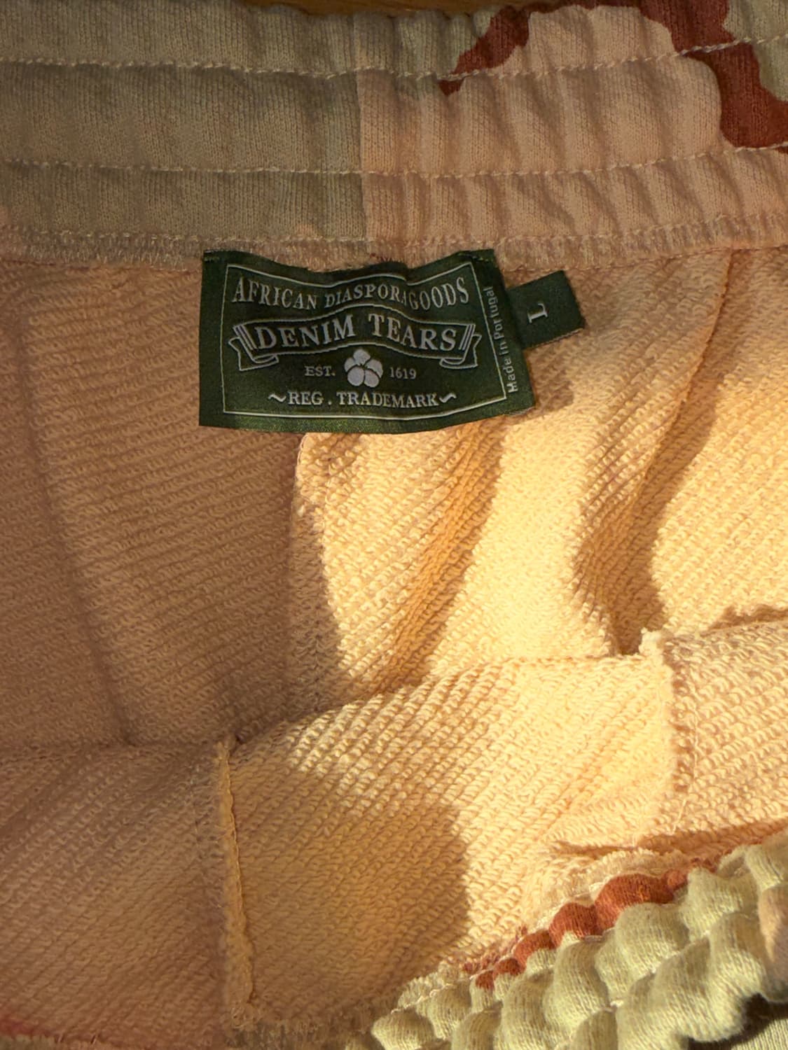 Denim tears 데님티어스 코튼 리쓰 스웨트팬츠 L 상품이미지3