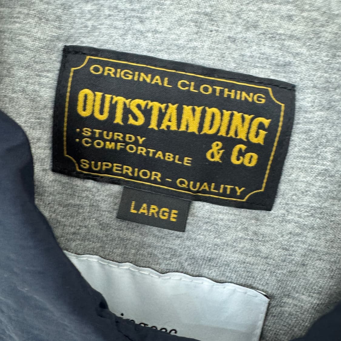 L(105~110) 아웃스탠딩 네이비 코치 자켓  상품이미지5