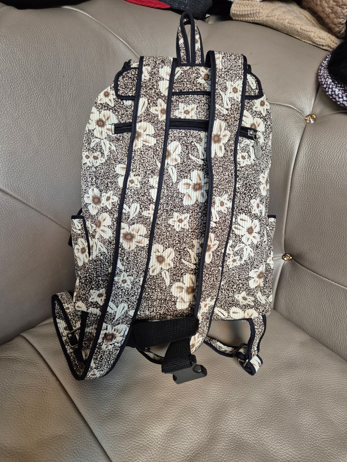 통영 누비 특산품 백팩 여자 새상품급 상품이미지4