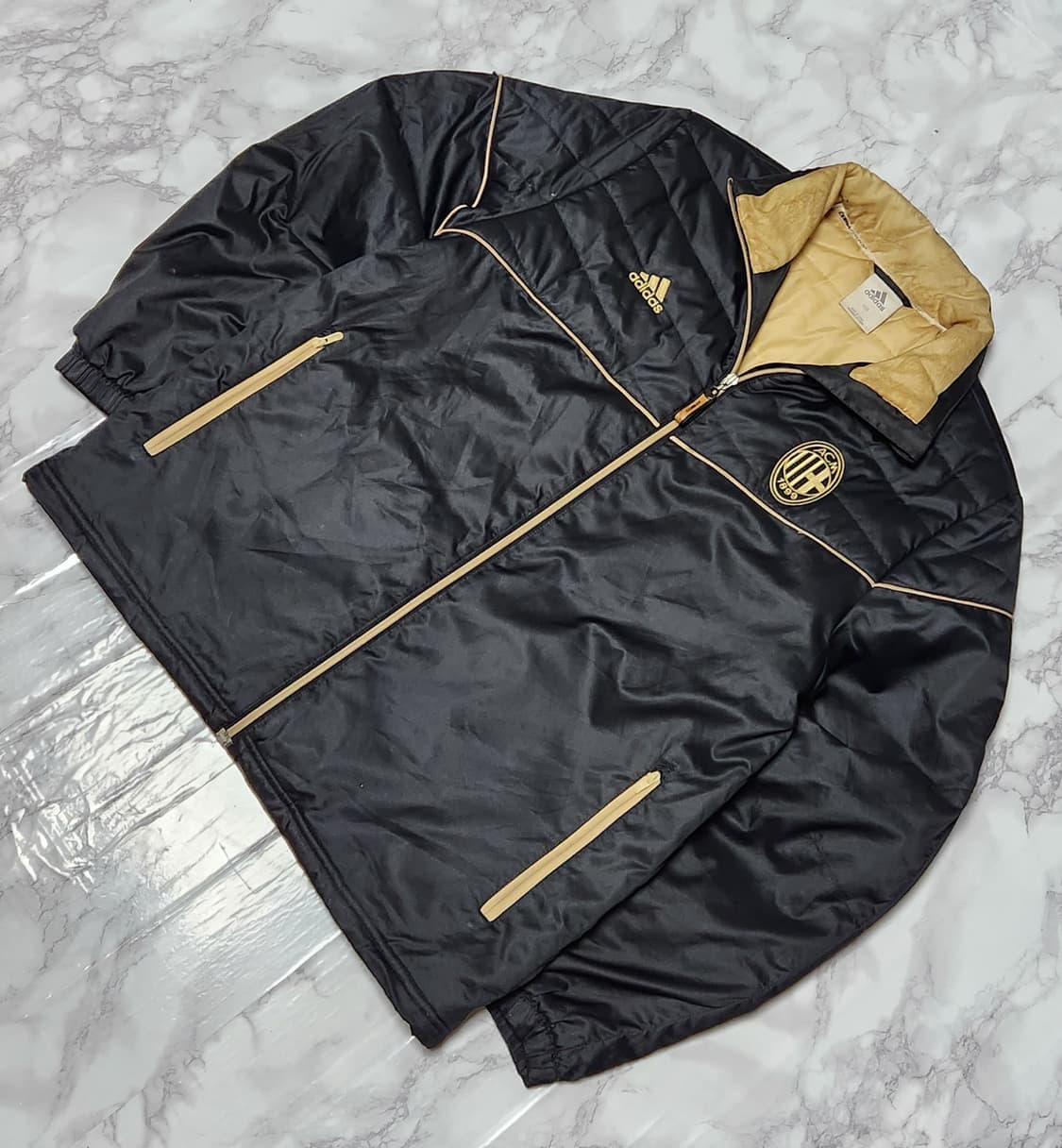 아디다스 AC 밀란 10-11 퀄팅 점퍼 자켓 상품이미지7