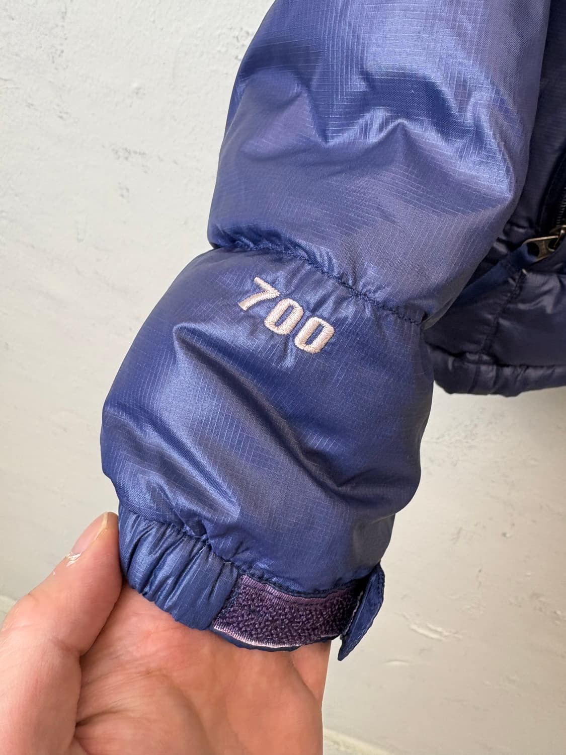 노스페이스 700 눕시 패딩 네이비 상품이미지3