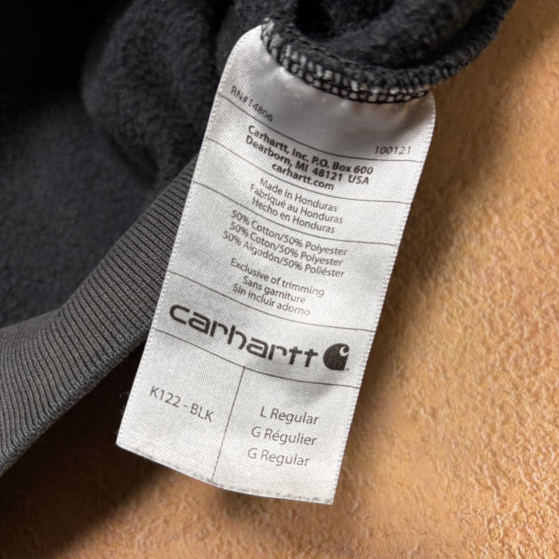 칼하트 써멀 후드집업 상품이미지5