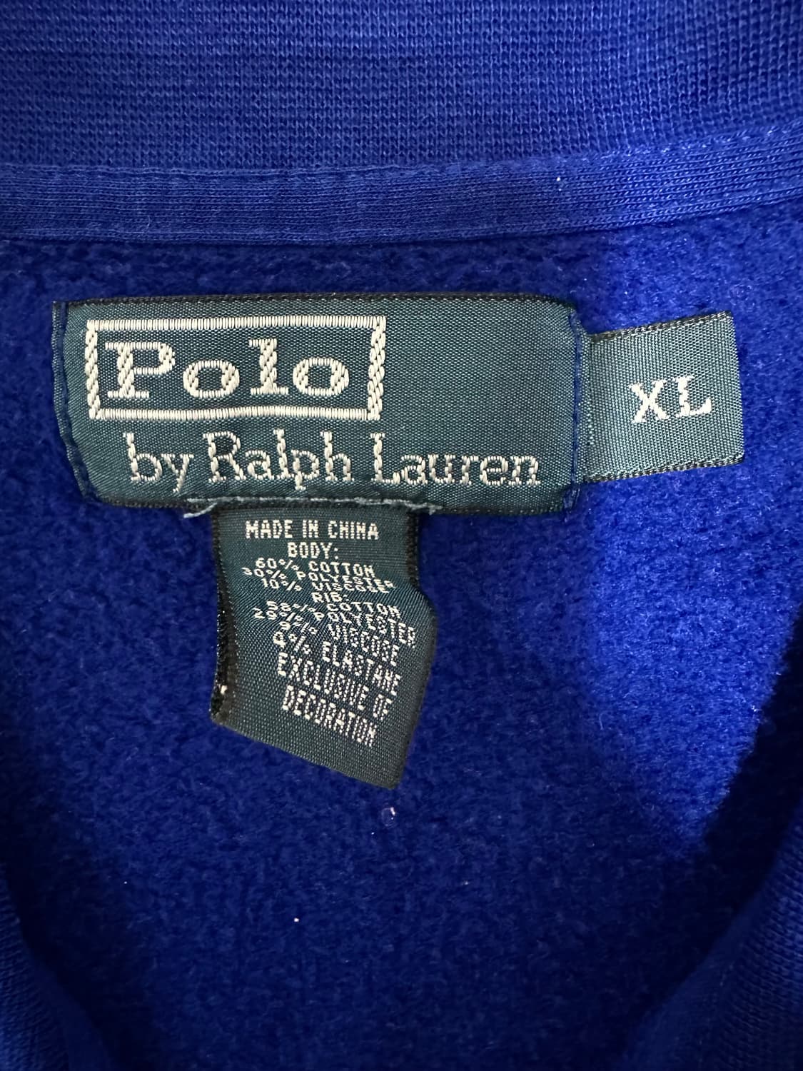 폴로 랄프로렌 사이드라인 코튼 집업 상품이미지5