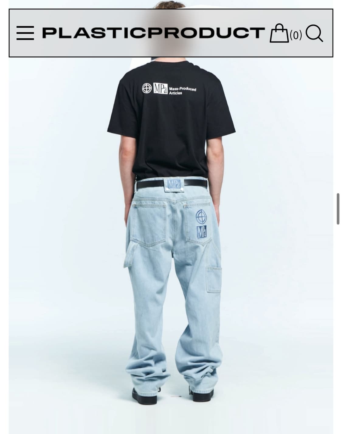 플라스틱프로덕트 PAINTER DENIM PANTS 여성 s사이즈 상품이미지2