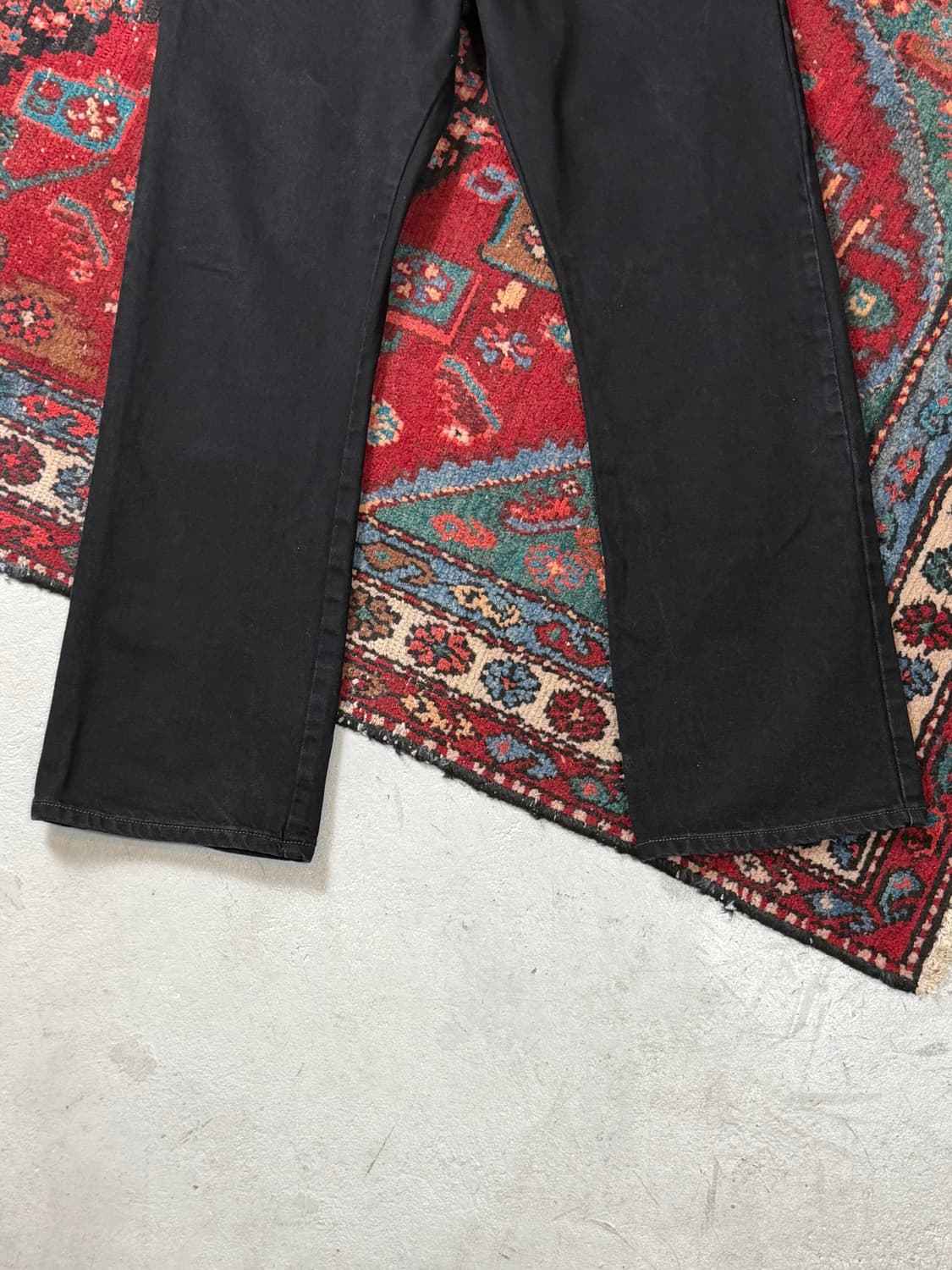 00's 리바이스 517 블랙 부츠컷 플레어진 상품이미지8