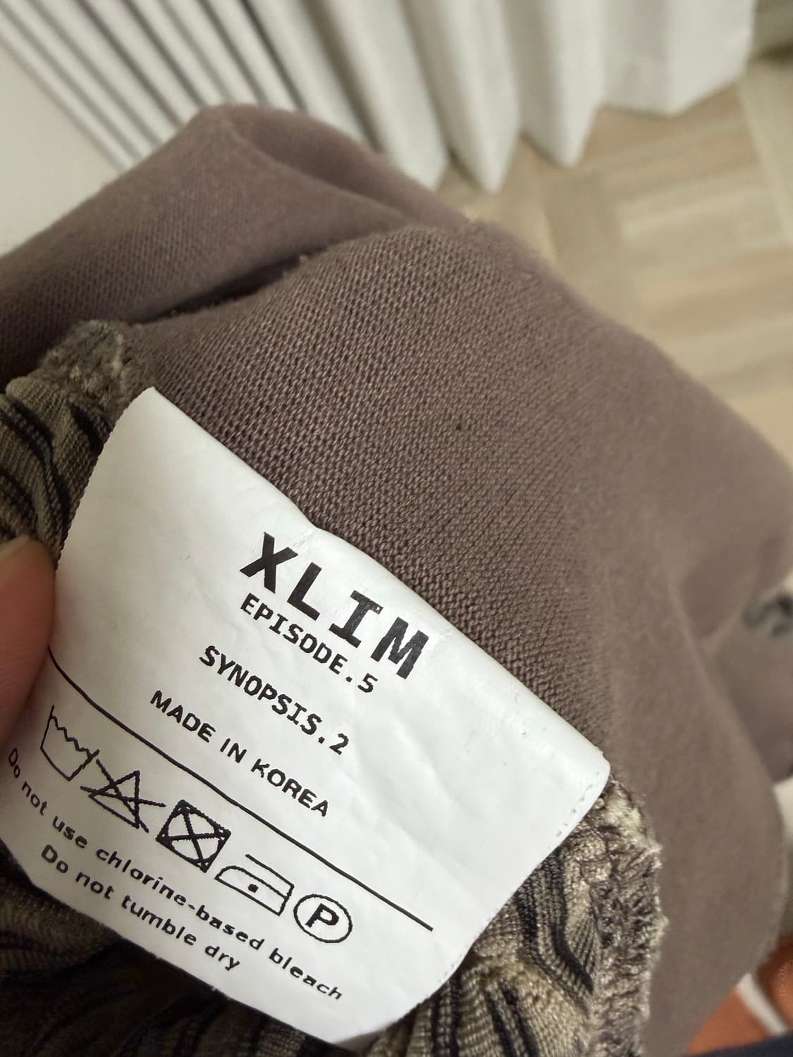 XLIM 엑슬림 EP.5 Synopsis 02 T-Shirt Brown 상품이미지6