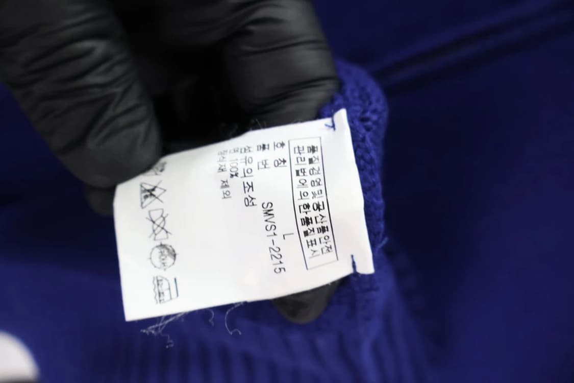 폴로랄프로렌 블루 반집업 니트 상품이미지8