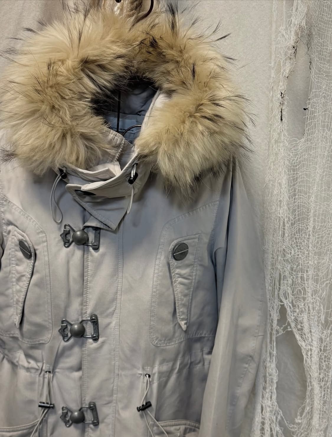 SLY Soft White Fur Layered Set 상품이미지2