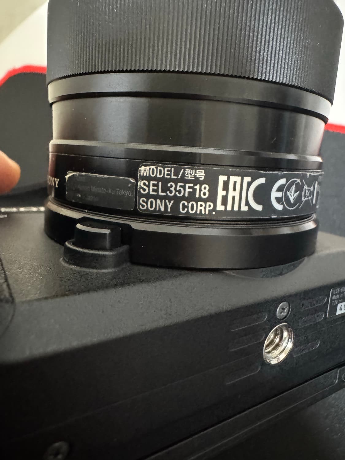 [민트급] 소니 a6300바디 / SEL35F18렌즈 상품이미지5