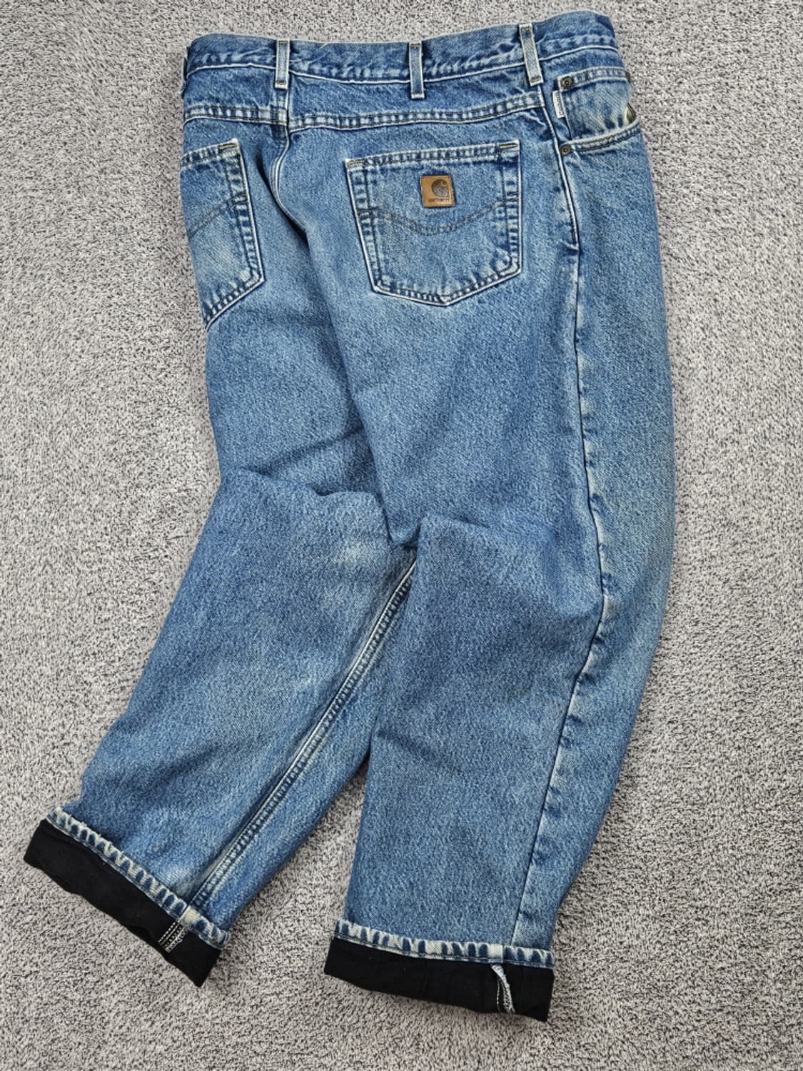 칼하트 헤비 플리스 데님 워크 팬츠 ( 35X30 ) / 10519 상품이미지4