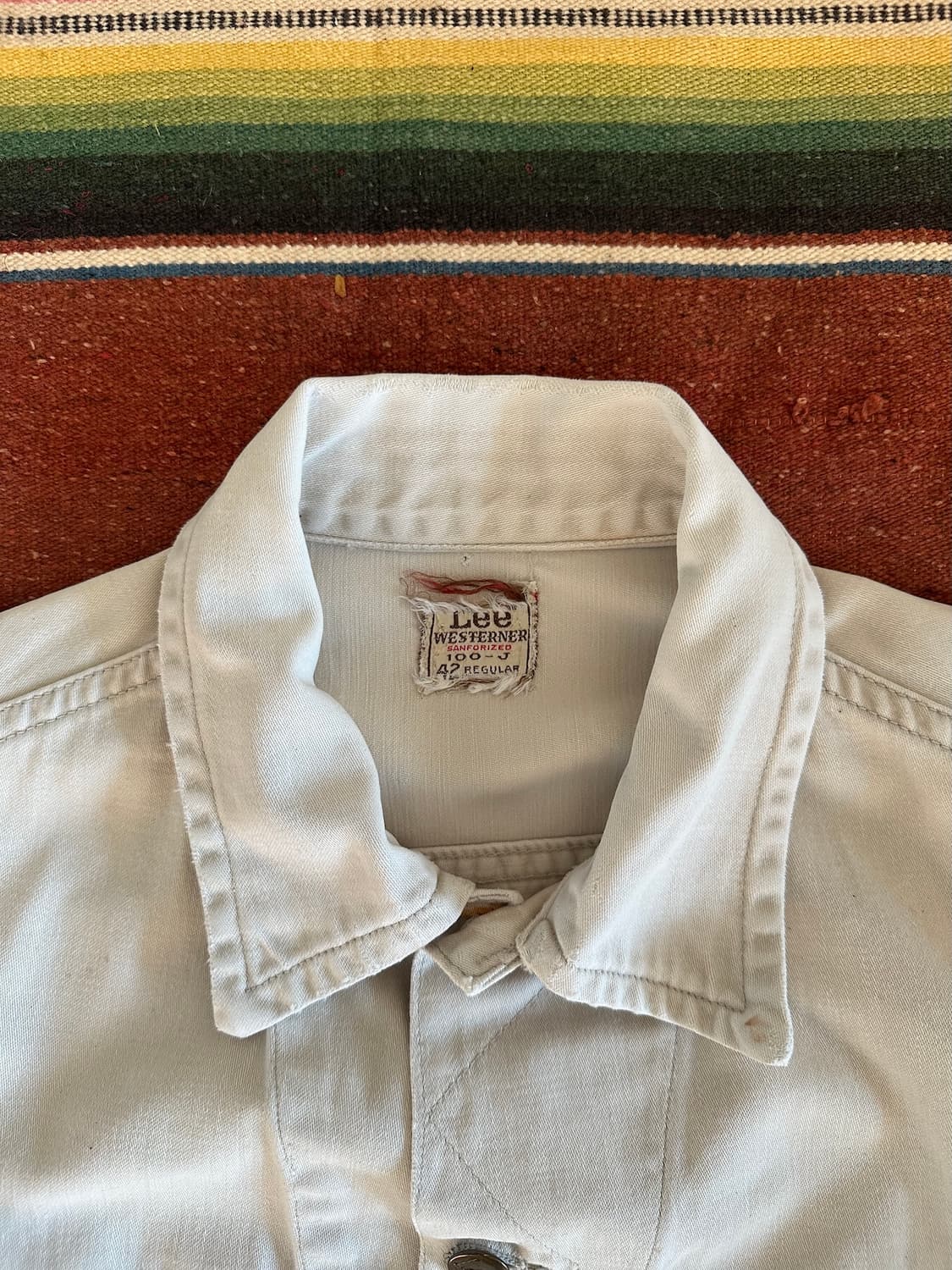 60s USA LEE 100-J 빈티지 리 웨스터너 자켓 상품이미지5