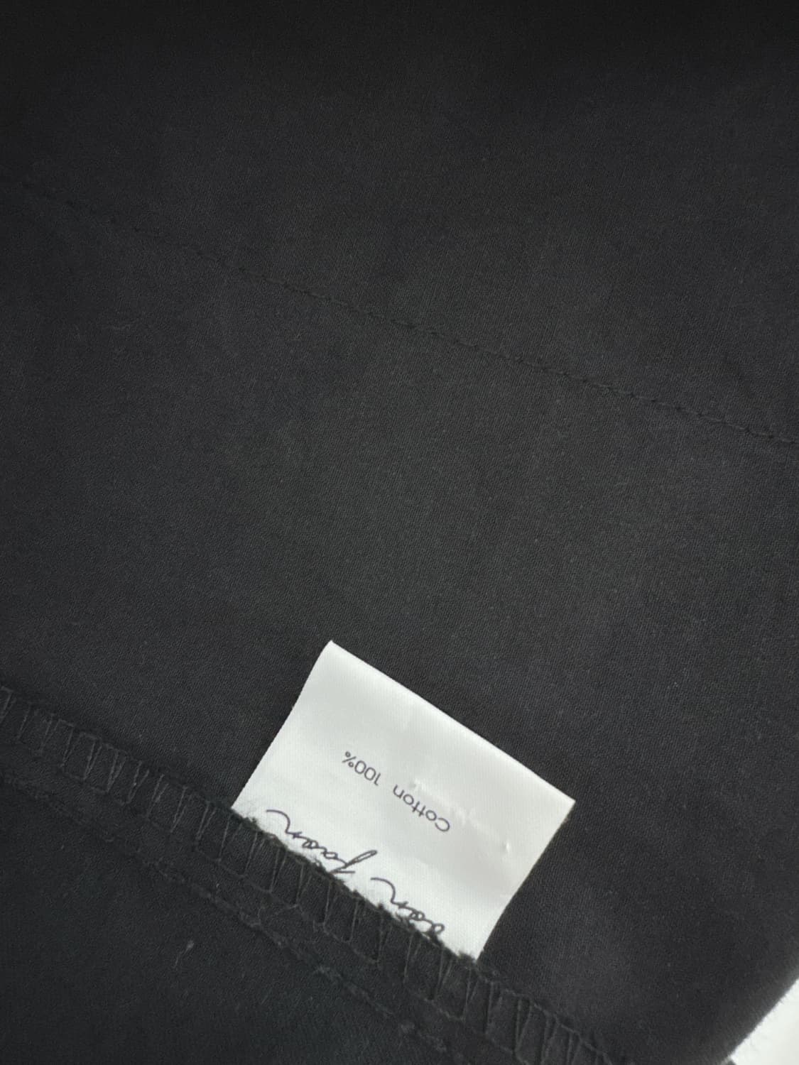 본빠옹 블랙 루즈핏 코튼 자켓 상품이미지7