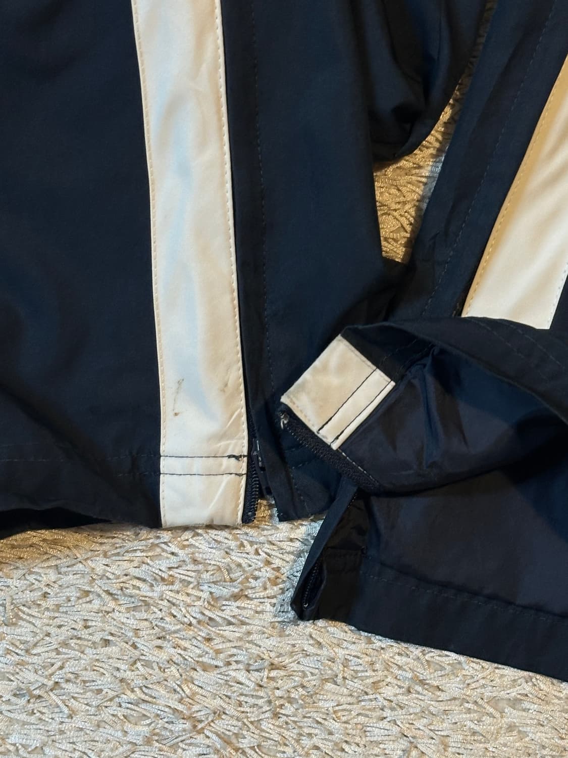 나이키 올드스쿨 스우시 사이드라인 나일론 트랙팬츠 네이비 상품이미지5