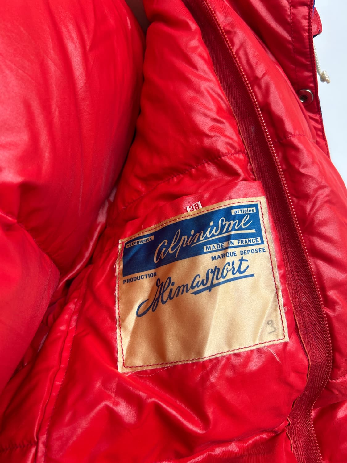 70s HIMA SPORT Down Jacket 상품이미지7