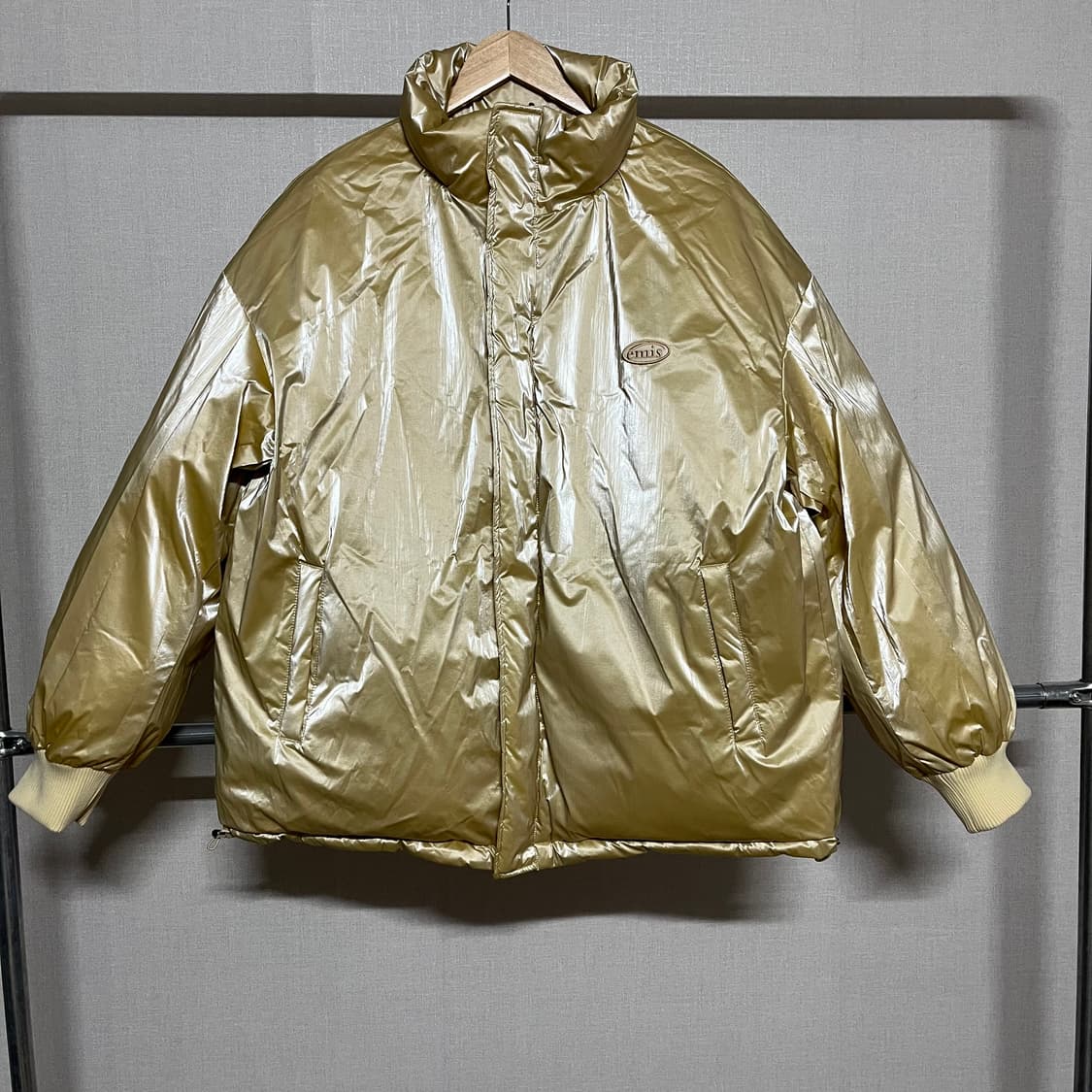 emis 이미스 골드 양면 패딩 L (새상품) 상품이미지3