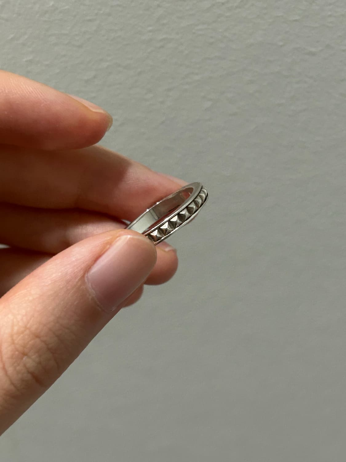 925 실버 스터드 반지 handmade studs ring 상품이미지2