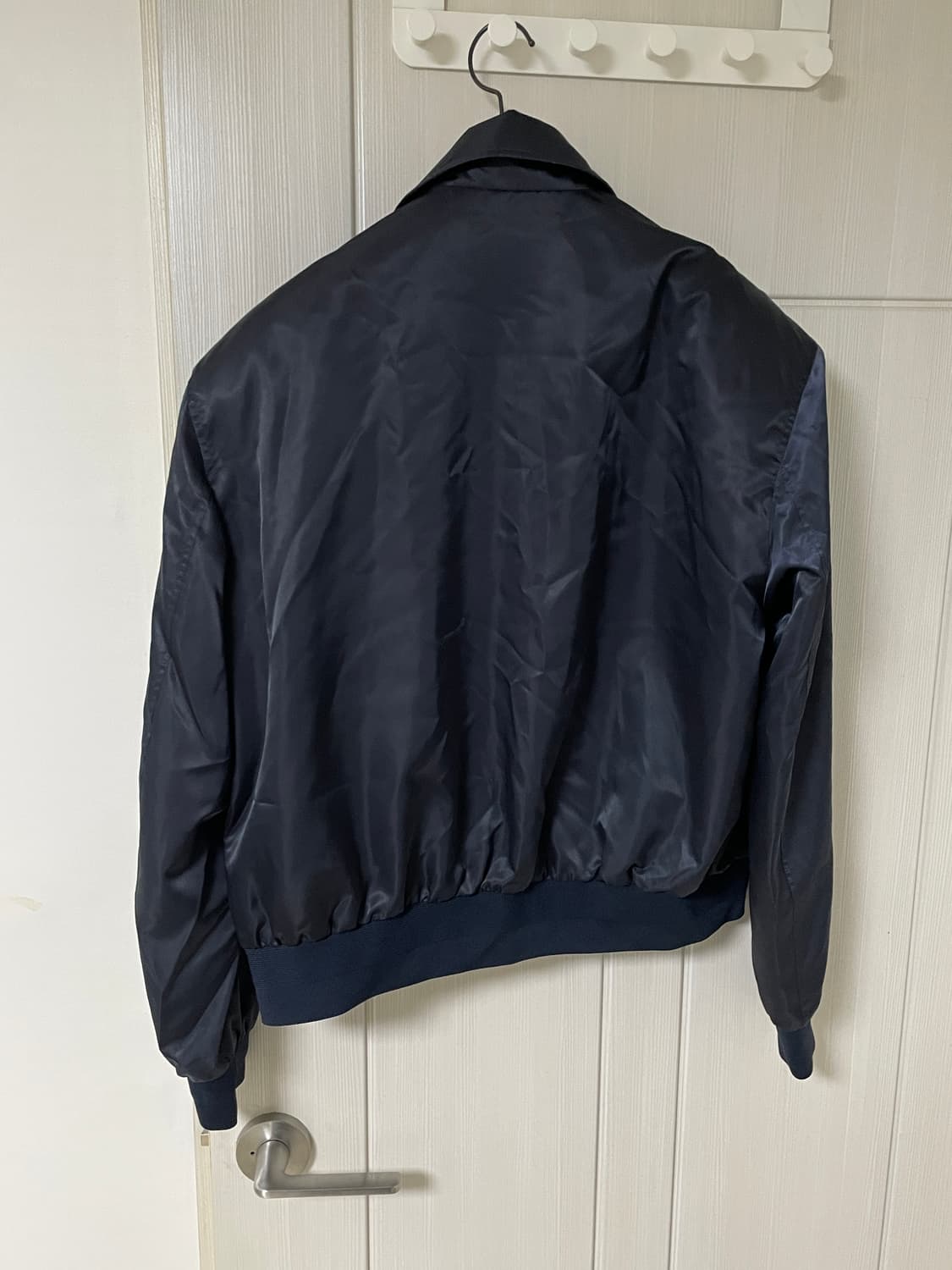 노이스 새틴 스타디움 자켓 상품이미지5