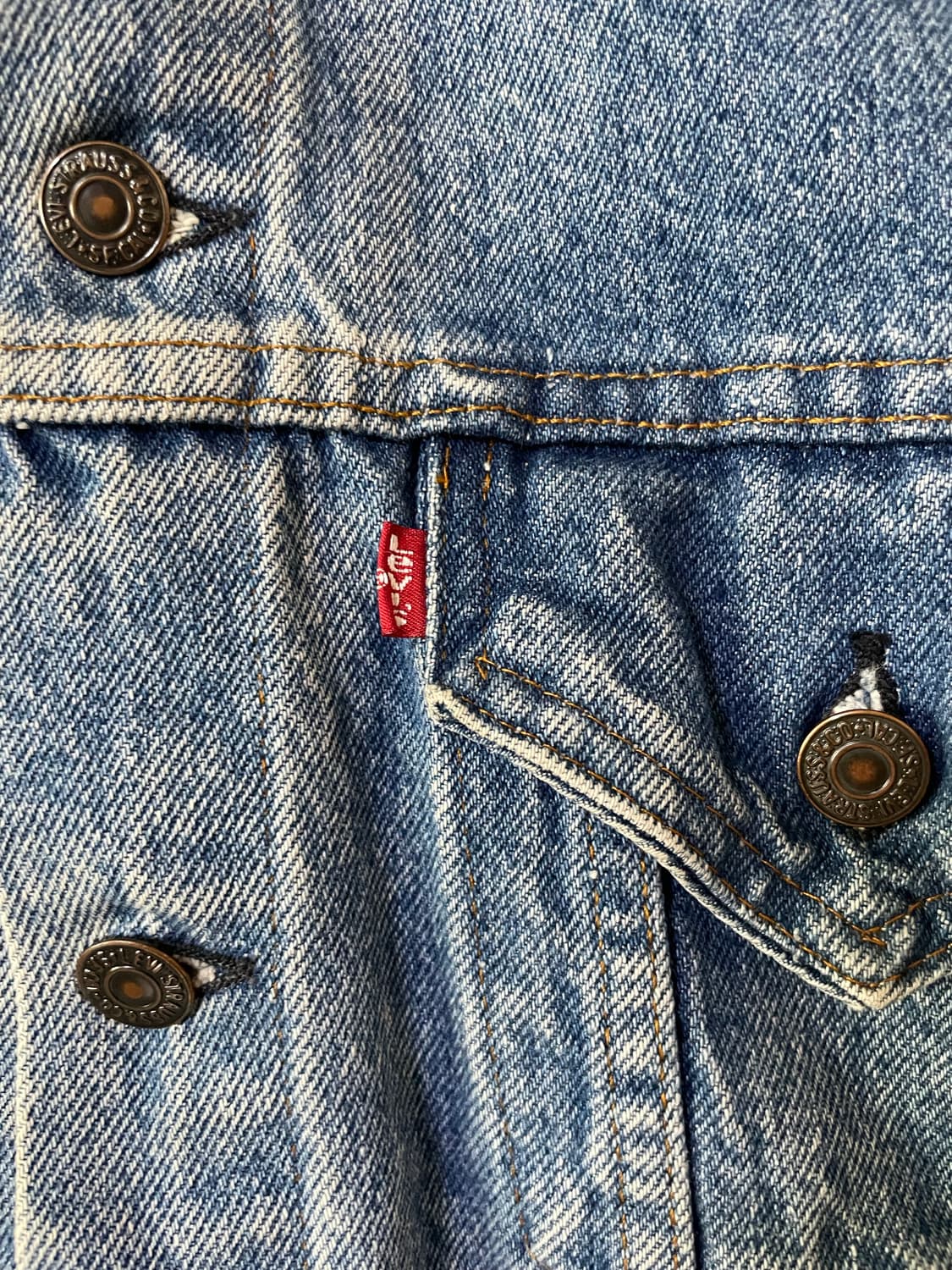 USA 리바이스 연청 데님자켓 상품이미지6