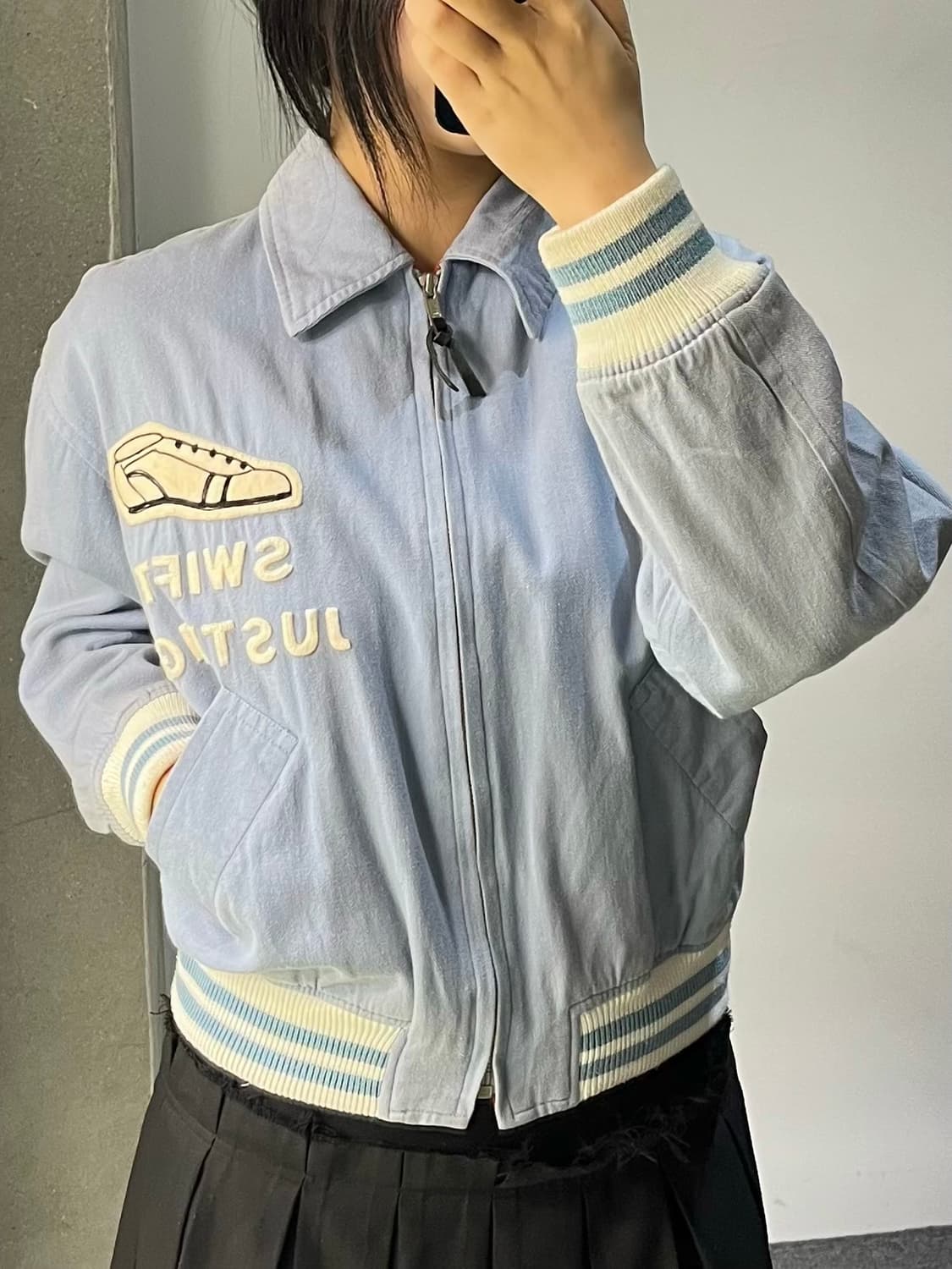 Just Bigi 90's 스위프트 브레이싱 자켓 상품이미지2