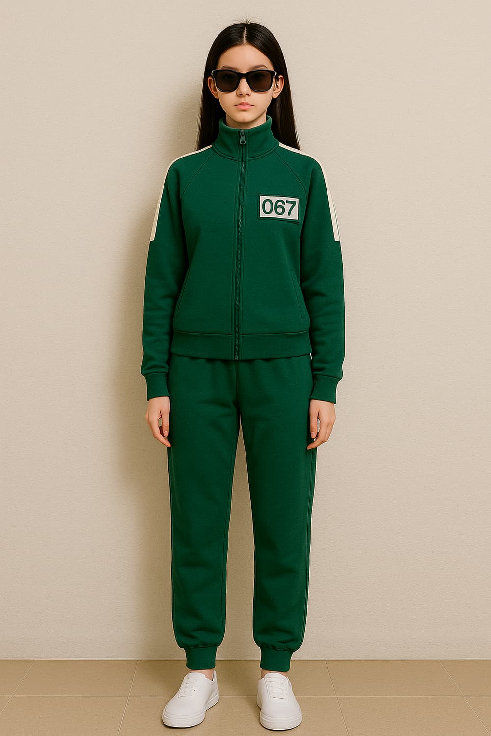 오징어게임. 067 강새벽 참가자복_S 상품이미지1