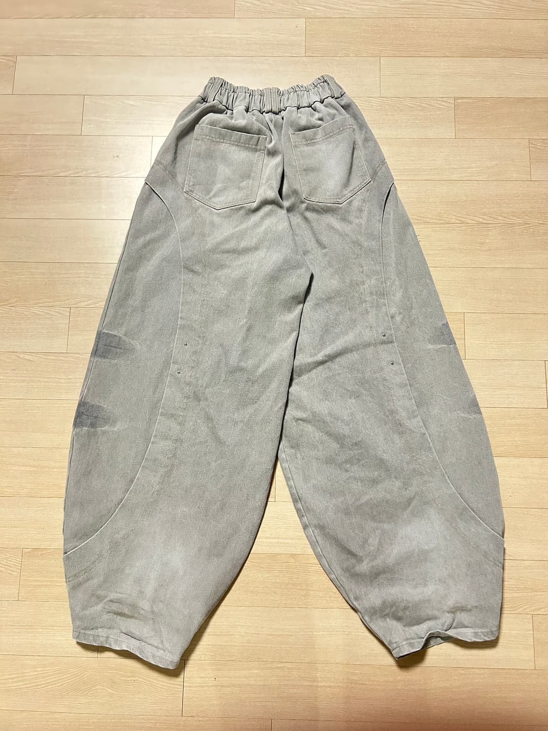 Rssc 커브드 벌룬 데님 1사이즈  상품이미지3