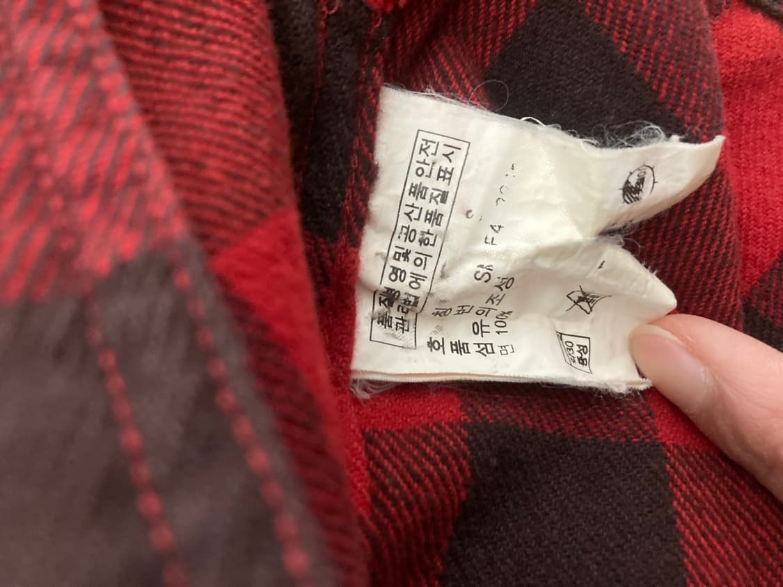 폴로 랄프로렌 체크 셔츠 (90’s) 상품이미지7