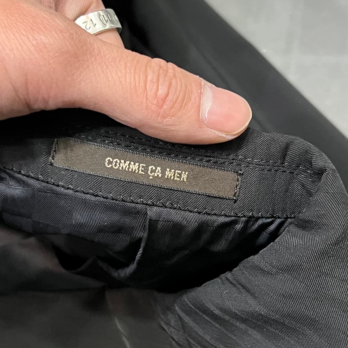  꼼사이즘 맨 스트라이프 블레이저 y15109 상품이미지6