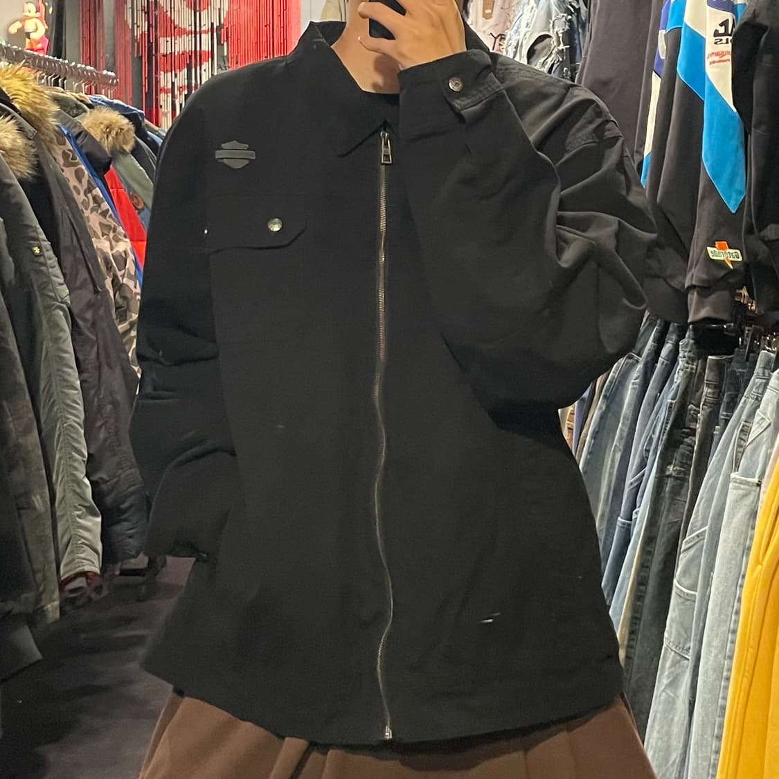 [IM] Harley Davidson 할리 데이비슨 블랙 자켓 상품이미지2