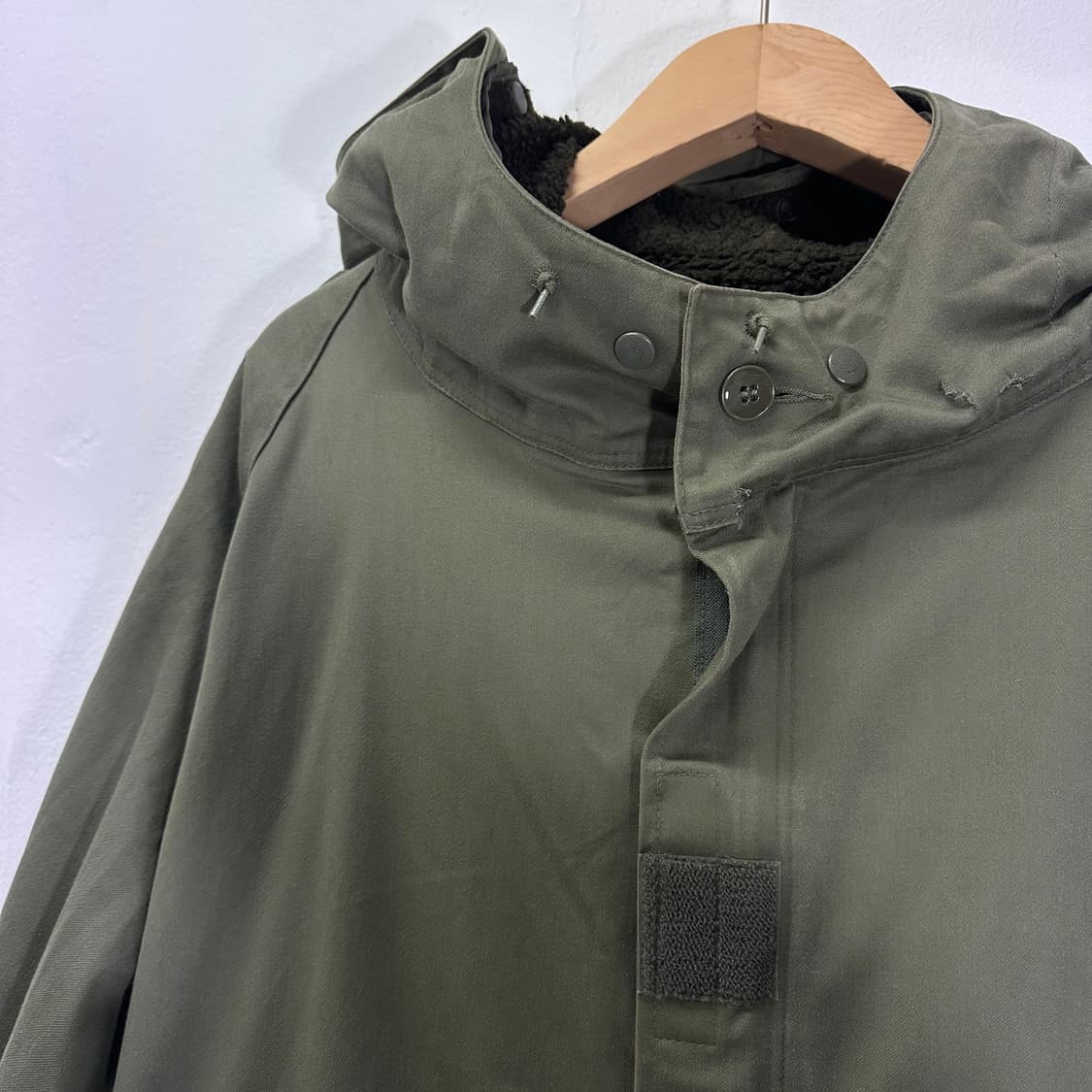 L 양털내피 후드 밀리터리 스웨덴 야상자켓 상품이미지3