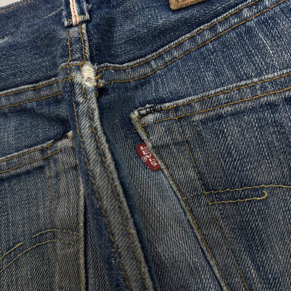 리바이스 90s 501XX 빅E 셀비지 워싱 데님팬츠 상품이미지8