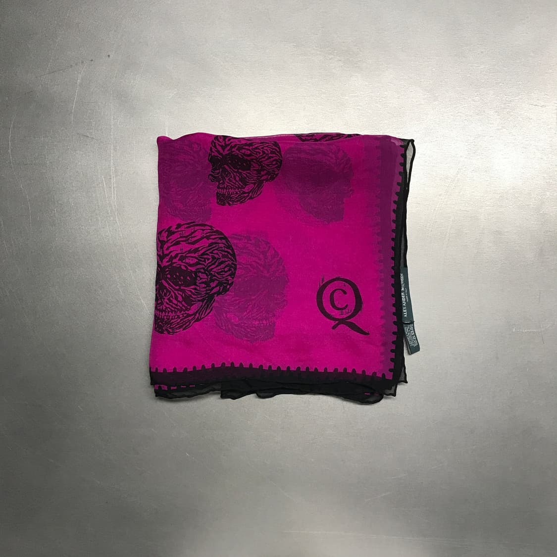 알렉산더맥퀸 실크 스카프 상품이미지2