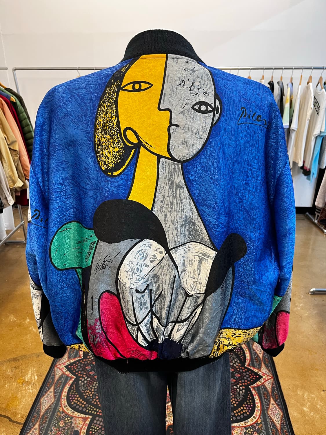 Silk Mill 피카소 블루종 자켓 상품이미지5