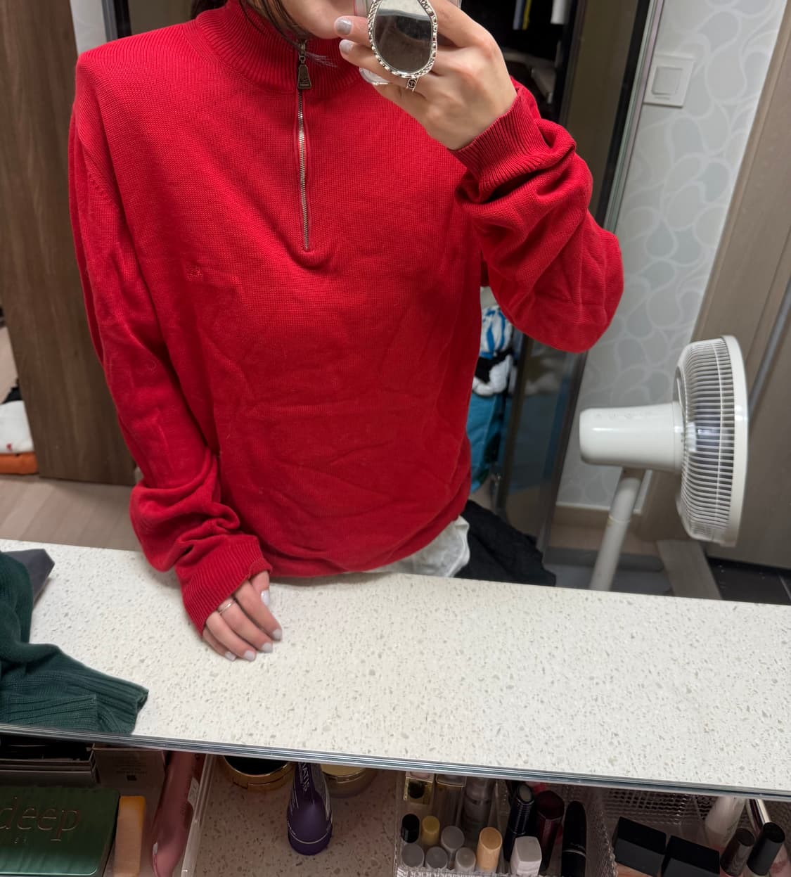 버버리 런던 레드반집업M 상품이미지9