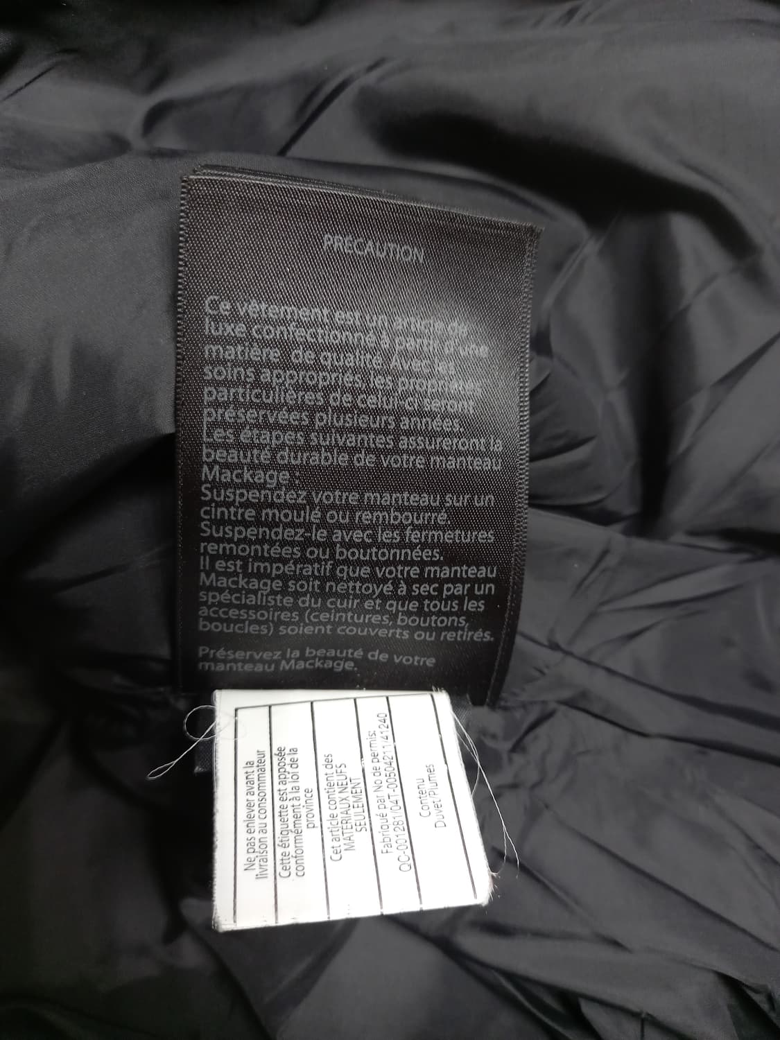 맥케이지 자이르  남성패딩  M 상품이미지7