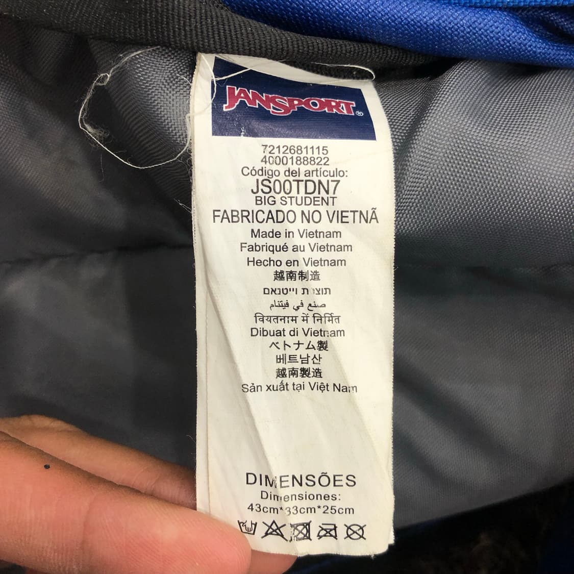 잔스포츠 백팩 상품이미지6