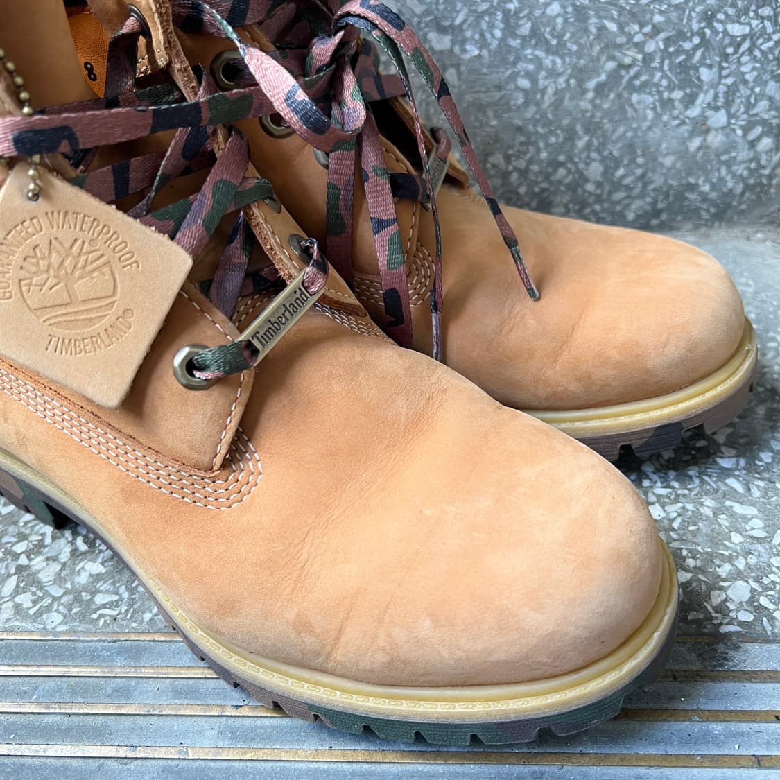 팀버랜드 6인치 프리미엄 워터프루프 카모 부츠 상품이미지5