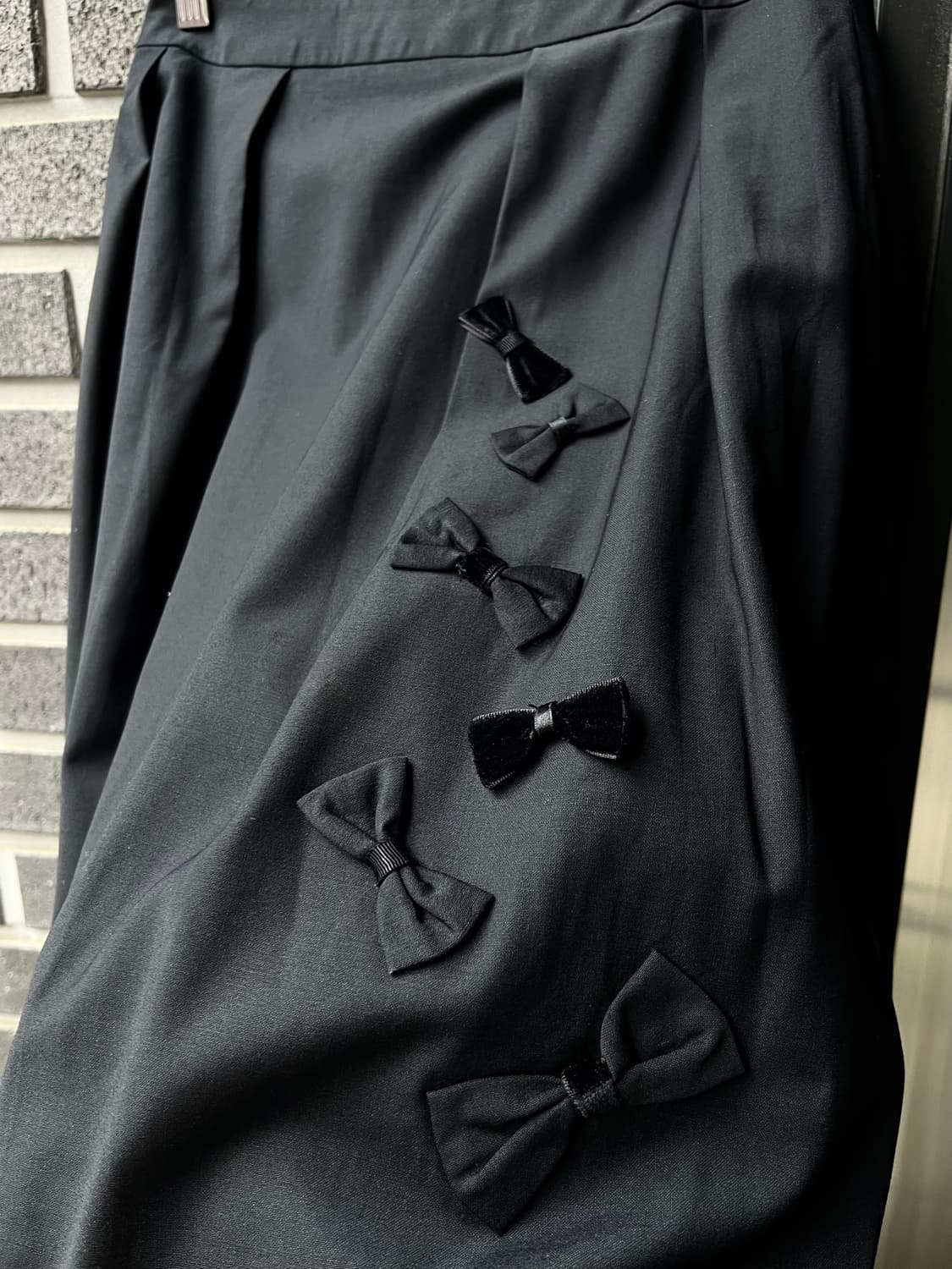 RENE 르네 리본 펌킨 스커트 상품이미지1