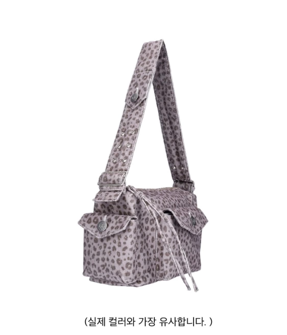 샤키리 레오파드포켓백 퍼플 판매해요 상품이미지1