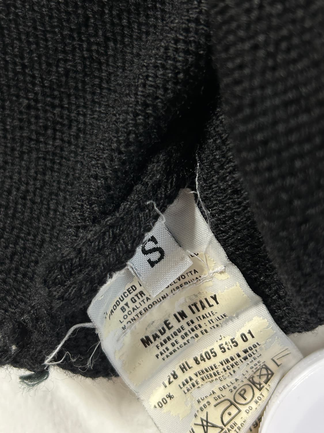 헬무트랭 1998 블랙 니트 상품이미지3