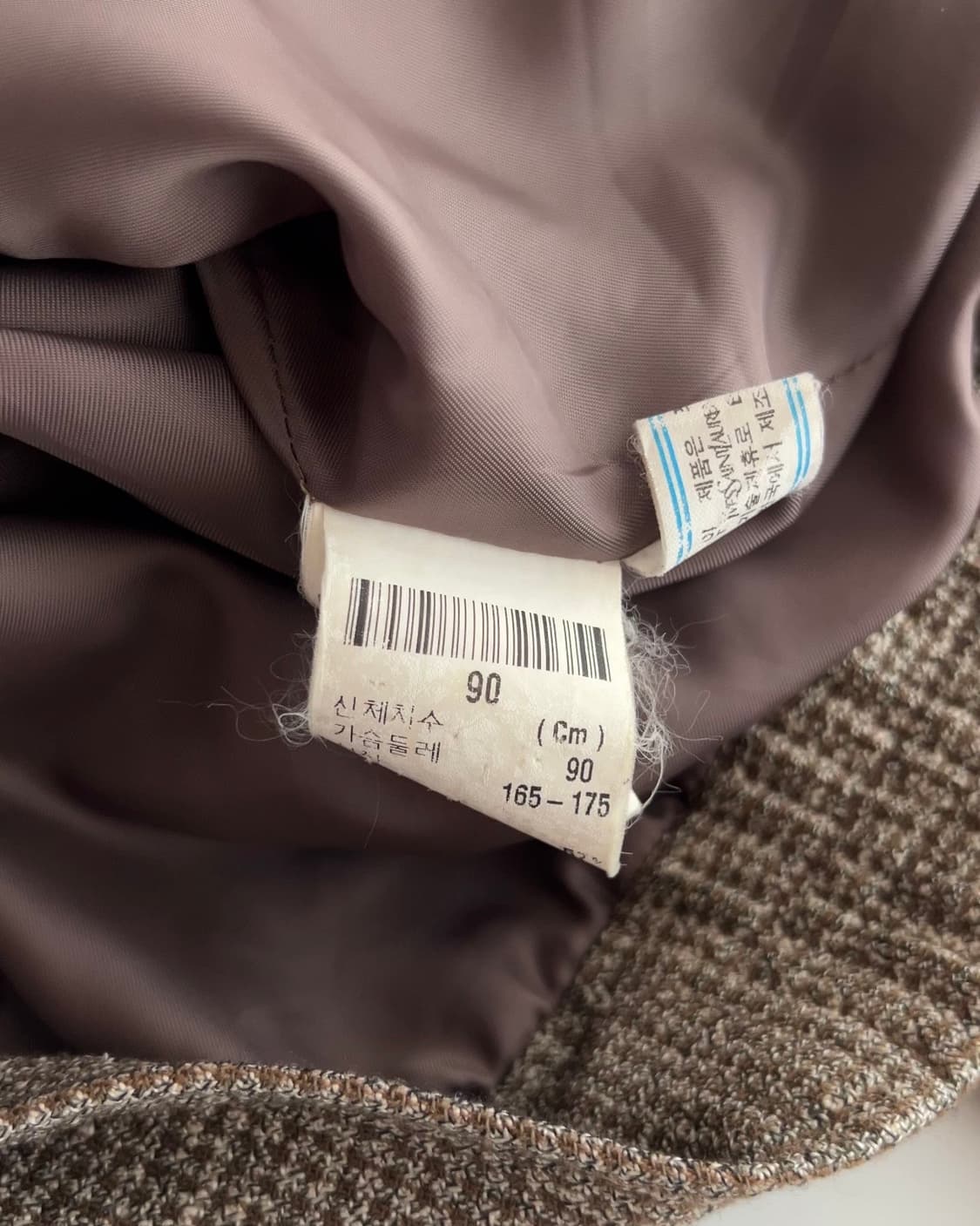 입생로랑 트위드 블루종 자켓 90 상품이미지4