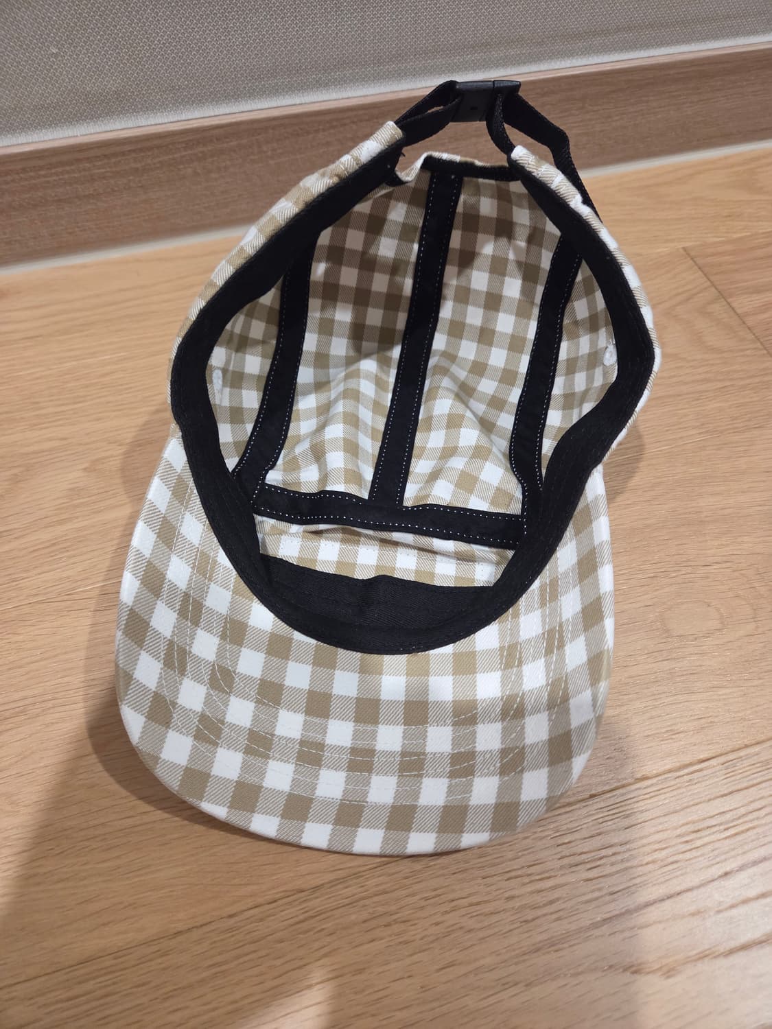 슈프림 23SS 깅엄 캠프캡 탄(Tan) 상품이미지4