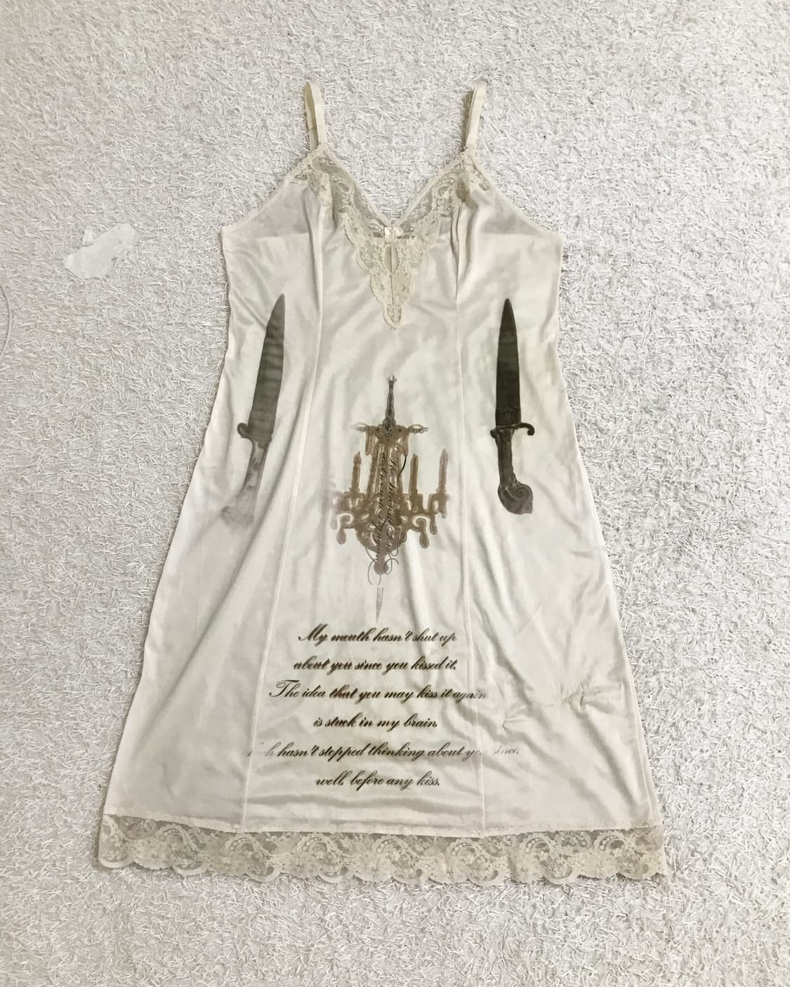 Chandelier Script Dress 상품이미지3