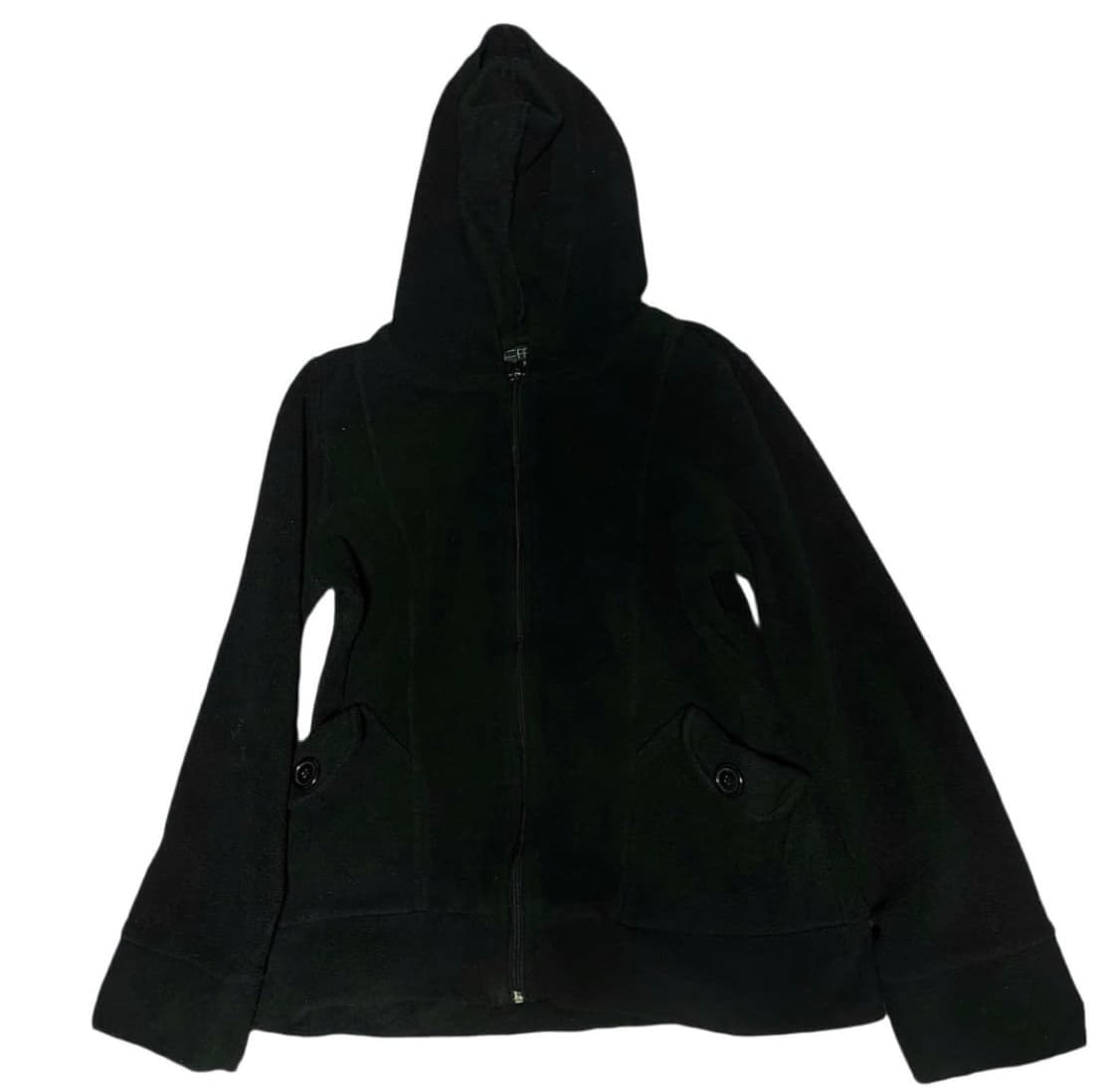 ryohe 료헤 딱붙핏 만두 포켓 블랙 후리스 상품이미지3